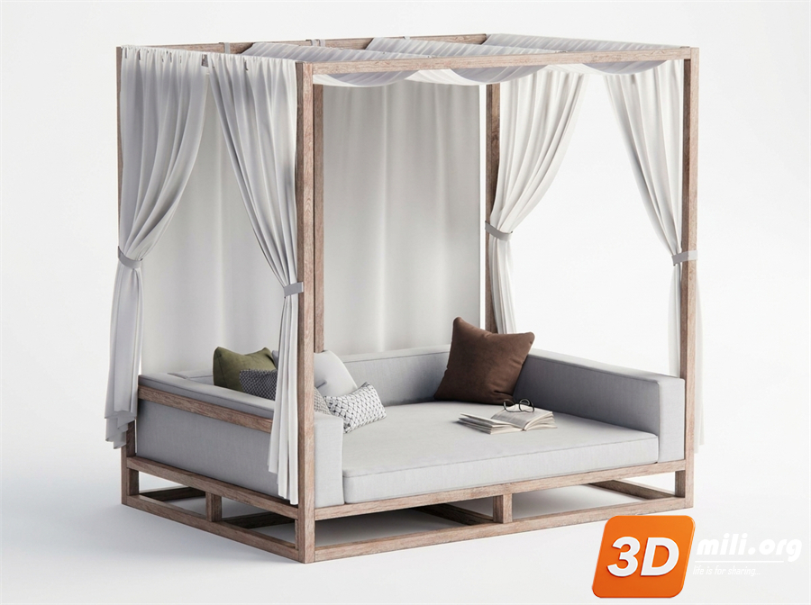 Outdoor Sofa Skp Files